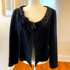 Elie Tahari Black Jacket —Ladies L